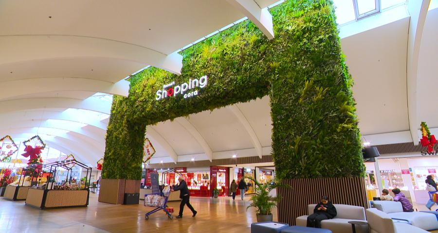 Transformation du Shopping Cora