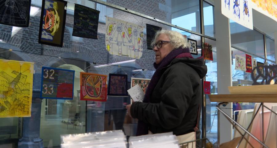 La petite boutique éphémère du Creahm au Fiacre jusque dimanche