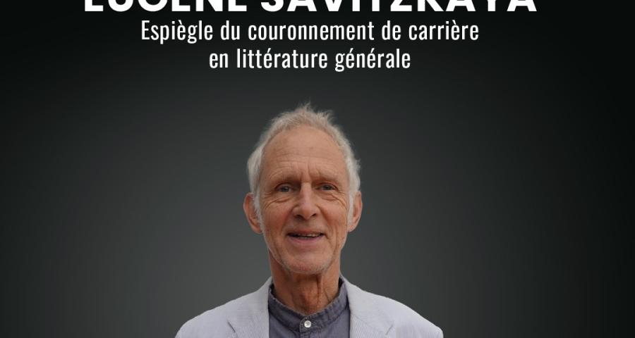 Eugène Savitzkaya récompensé par un Espiègle pour l'ensemble de son oeuvre