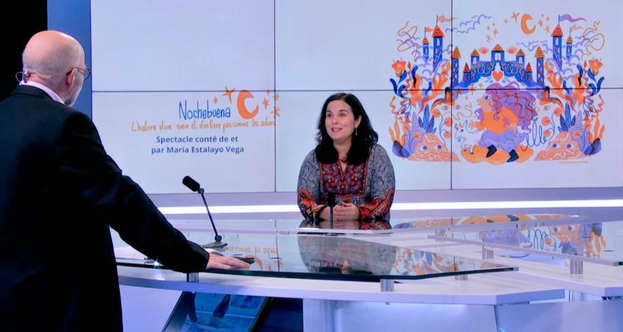 Invitée : la conteuse María Estalayo Vega, en spectacle à Liège