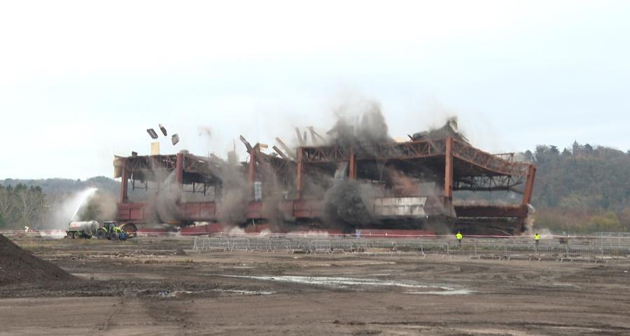 Chertal: fin de l'affalement et début des études de sol