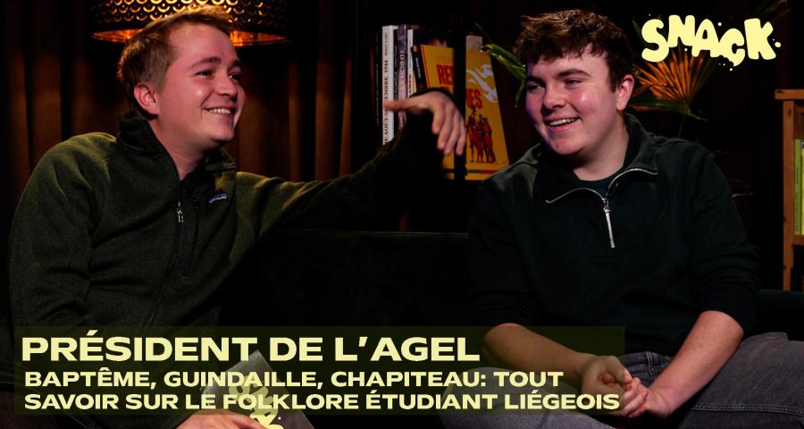 Sanck - Folklore étudiant : le président de l'association générale des étudiants liégeois nous explique tout