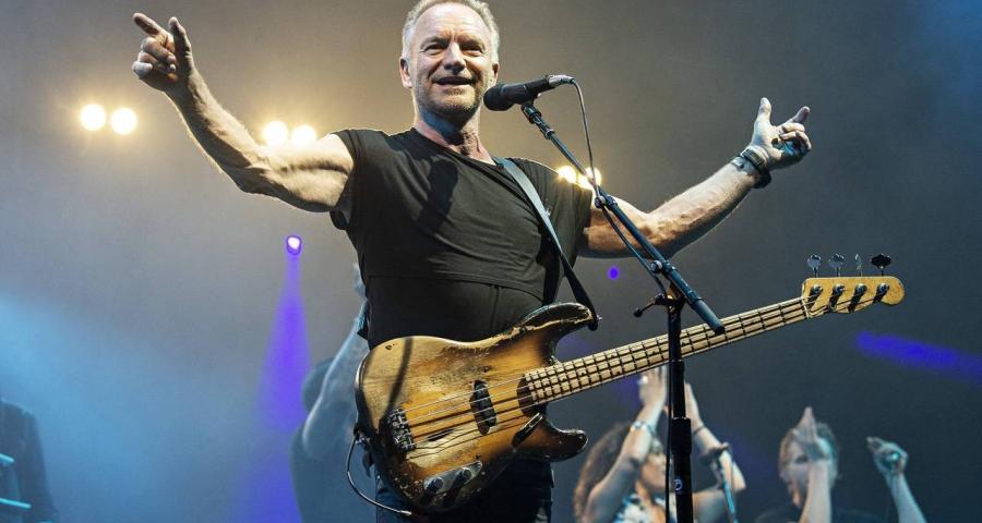 Sting aux Francofolies de Spa le 25 juillet