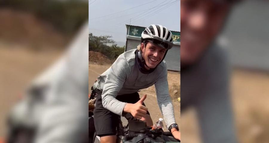 Il a roulé 30.000 km sur son vélo en 1 an et demi