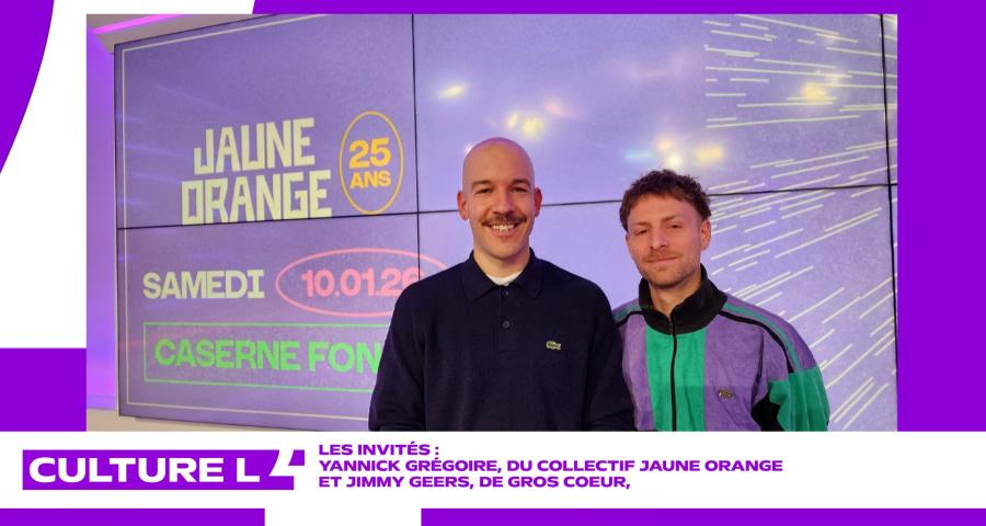 CultureL avec Jaune Orange et Gros Coeur
