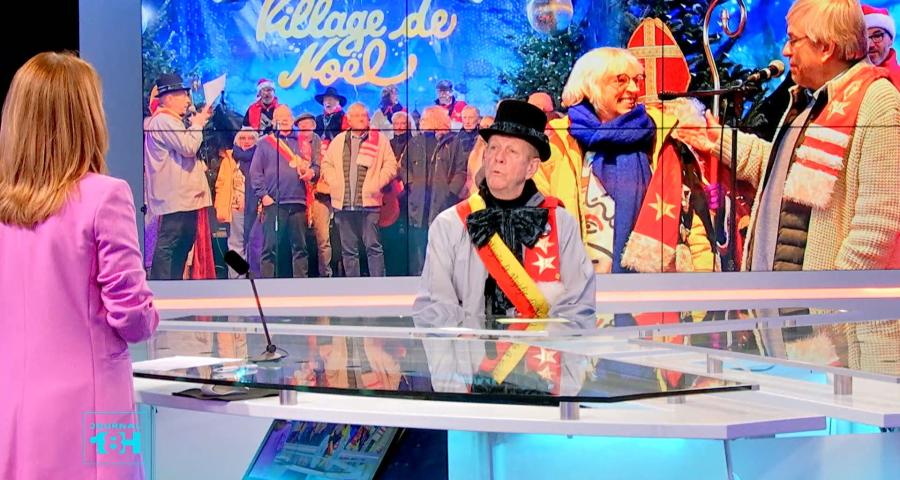 Liège : rencontre avec le nouveau Maïeur du village de Noël