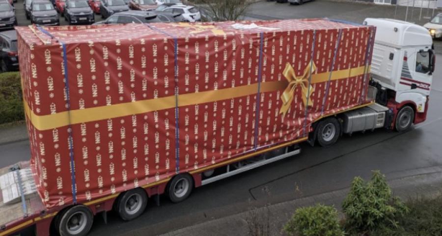 Le cadeau géant de la E40 est identifié !