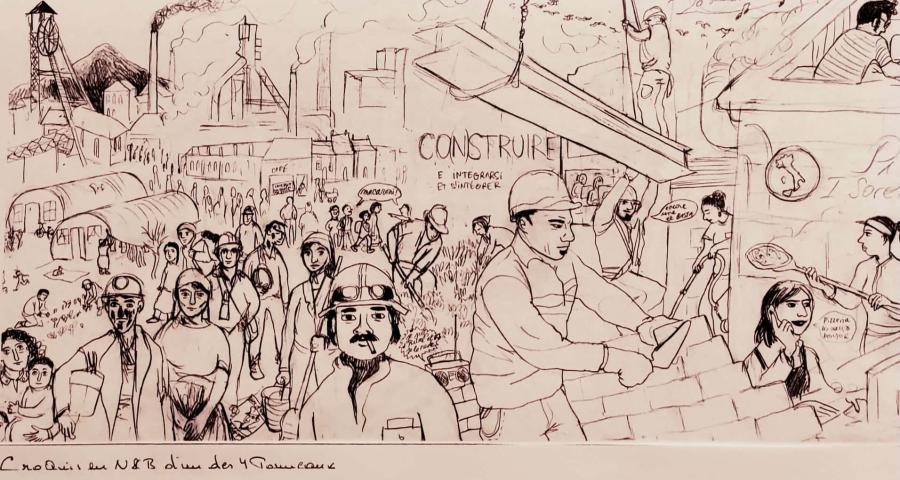 Bientôt de nouvelles fresques à Huy