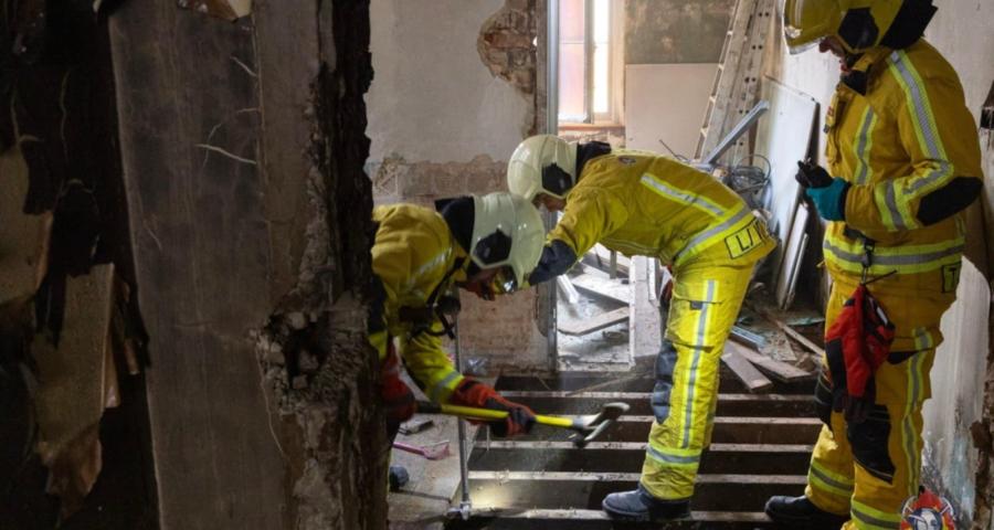 Une personne blessée dans un incendie à Liège