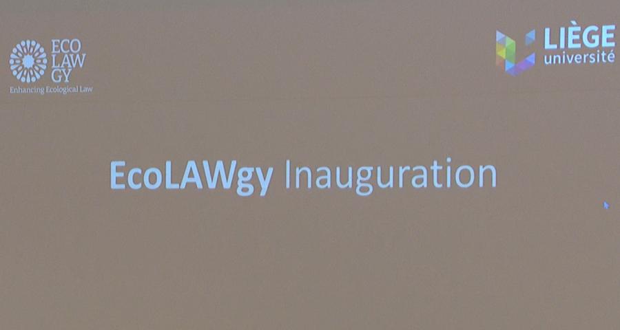 Un nouveau centre EcoLAWgy à l'ULiège