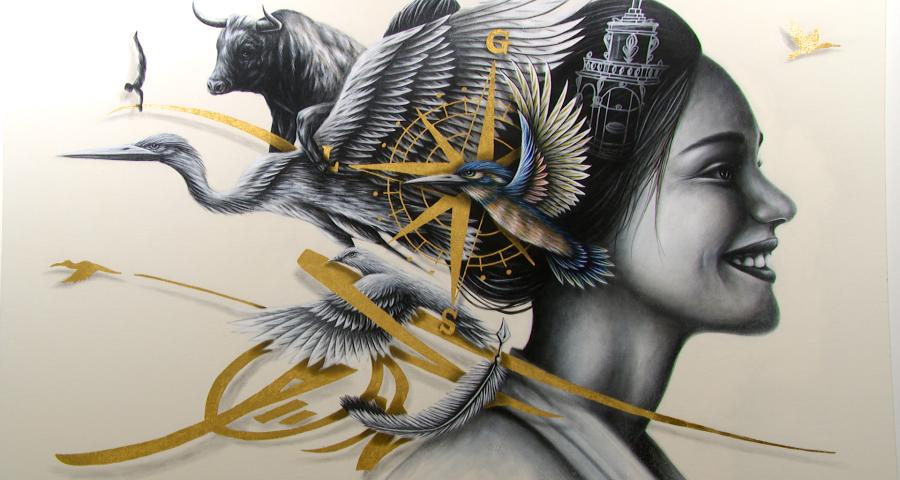 Noir Artist s'expose à la Buronzu Gallery