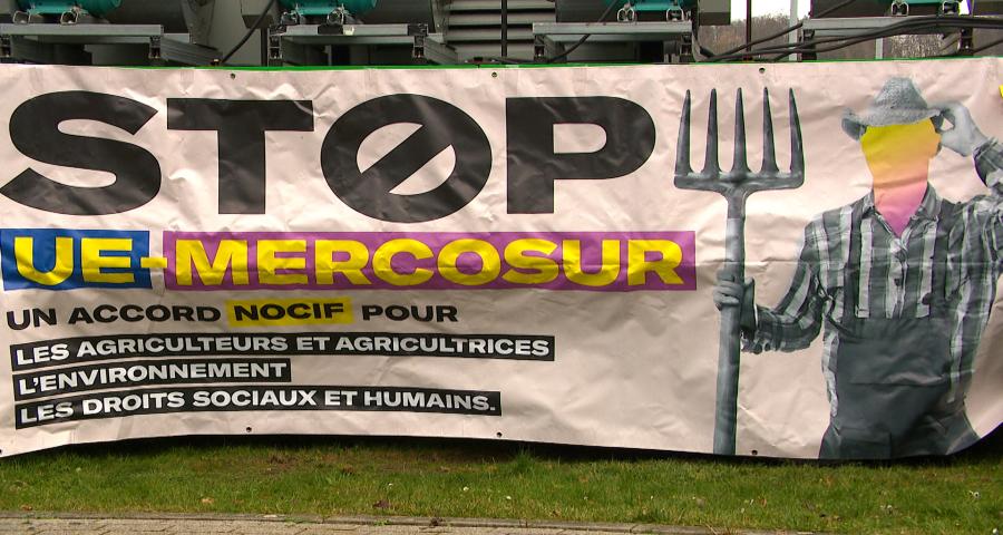 Les agriculteurs disent "non" au Mercosur