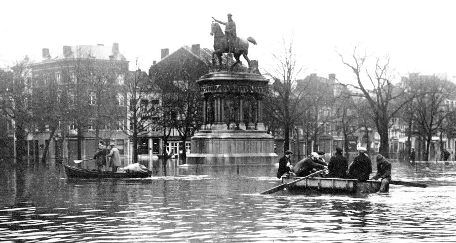 Il y a 100 ans, Liège sous les eaux : le souvenir d’une crue historique