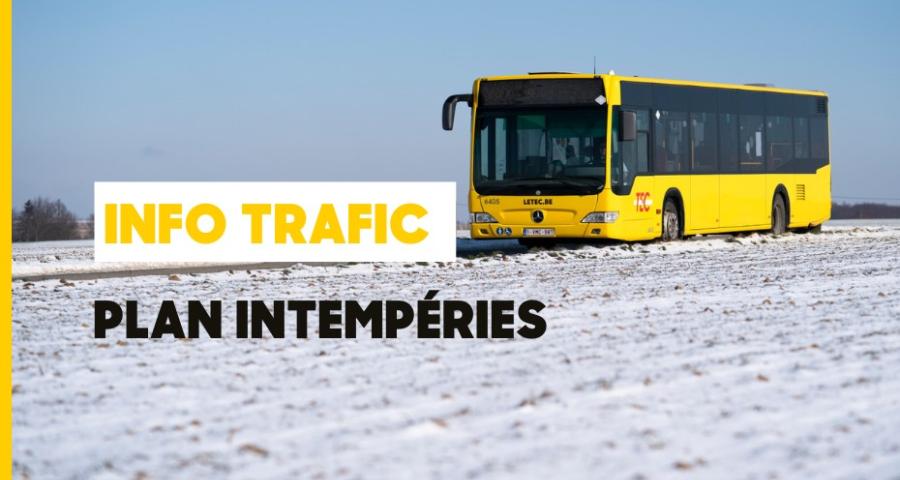 Intempéries : perturbations sur le réseau TEC Liège - Verviers