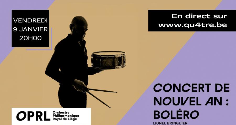 Vendredi 9 janvier - "Concert de Nouvel An : Boléro"