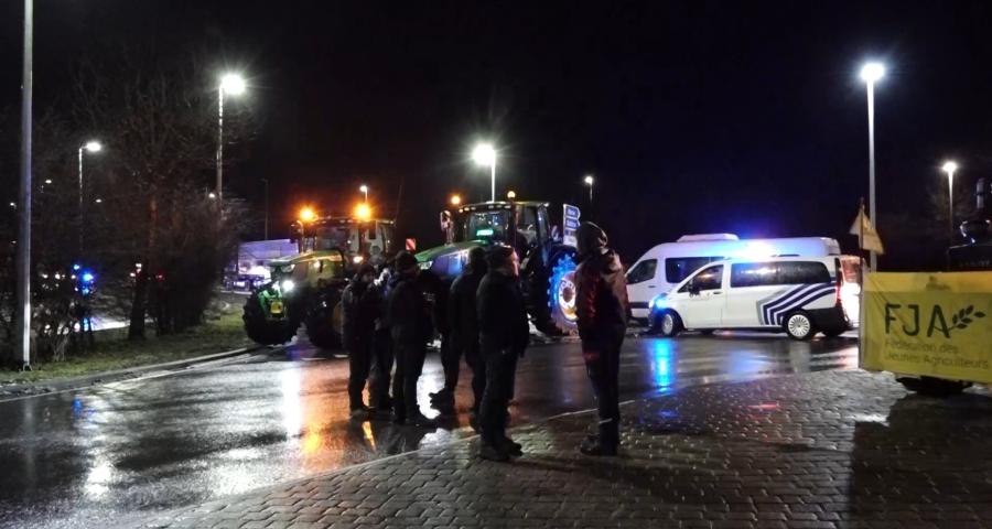 Blocage des autoroutes par les agriculteurs