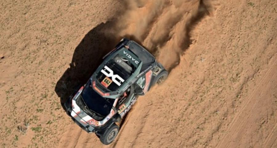 Dakar : victoire d'étape et première place au général pour Fabian Lurquin