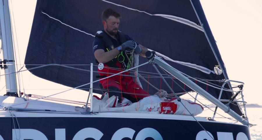 Quentin Debois : première semaine de navigation