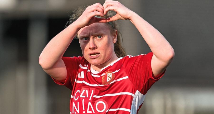 Amber Barrett, buteuse du Standard Femina, quitte les Rouches