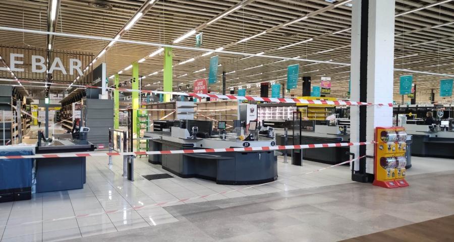 Cette fois, ça y est: l'hypermarché Cora à Rocourt a bel et bien fermé ses portes