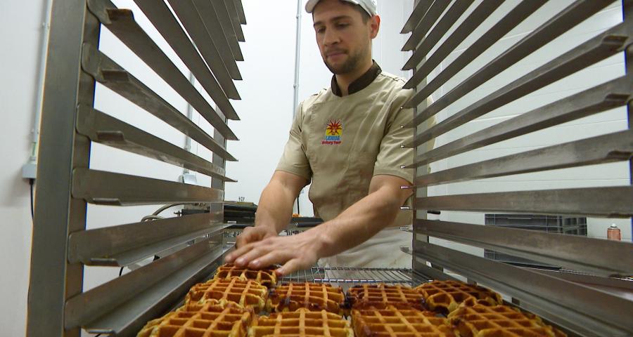 Lehios: des gaufres artisanales, locales et protéinées