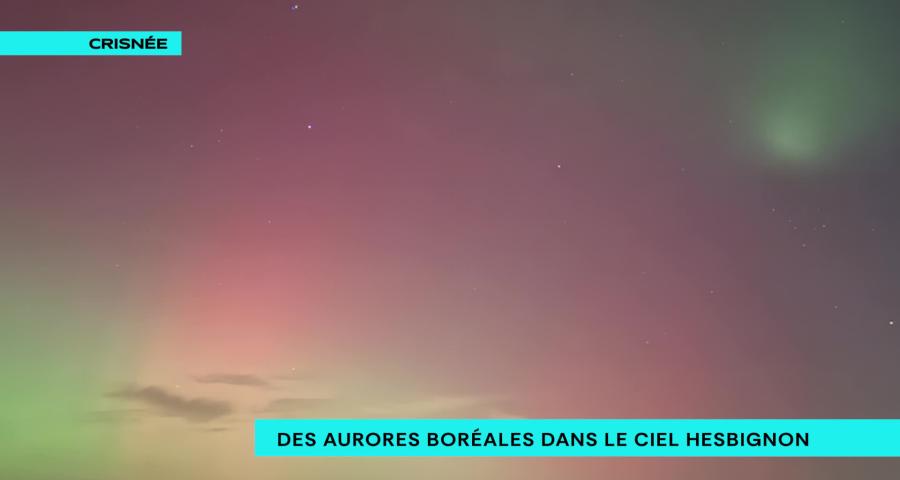 Des aurores boréales dans le ciel hesbignon