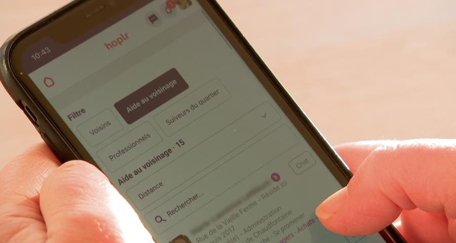 Chaudfontaine rejoint hoplr, et offre un réseau social de quartier à ses habitants
