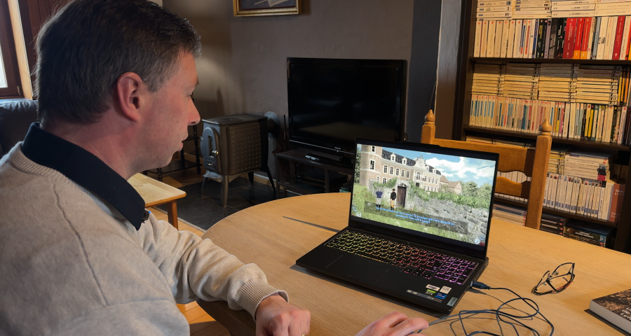 Un Wanzois recrée la région hutoise en jeu vidéo