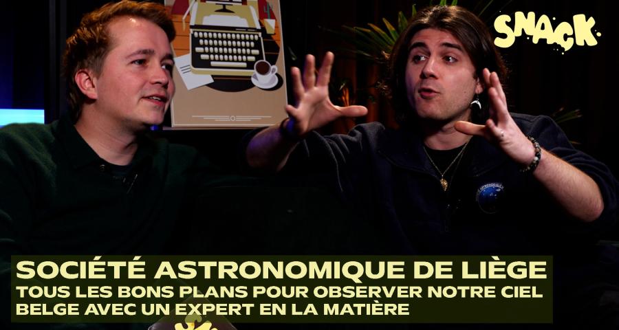 Snack - Aurores boréales et mystères du ciel belge : la Société Astronomique de Liège nous livre ses secrets