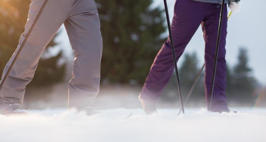 Neige : la pratique du ski de fond possible