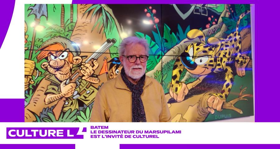 Batem, le dessinateur du Marspilami, est l'invité de CultureL