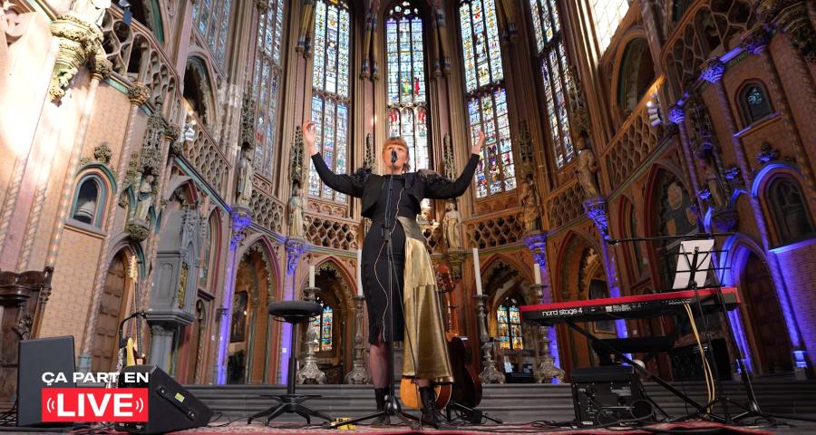 Estelle Bourgeois à l'Église Saint-Jacques