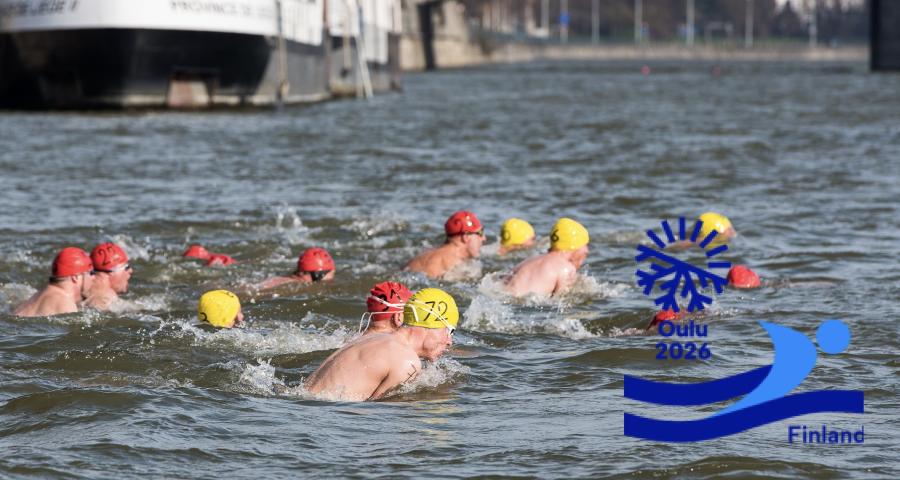 Des Hutois aux Mondiaux de nage en eaux glacées