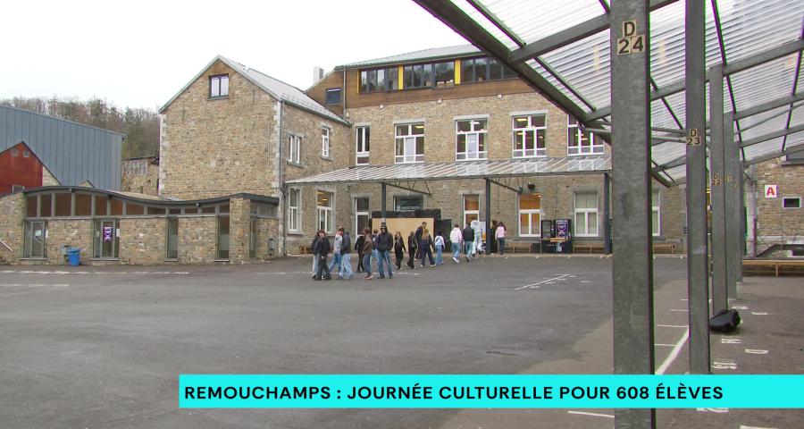 Journée culturelle au centre scolaire Saint-Raphaël à Remouchamps
