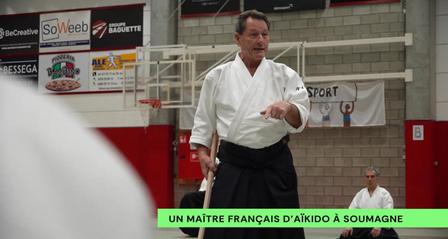 Une sommité de l'aïkido en visite à Soumagne