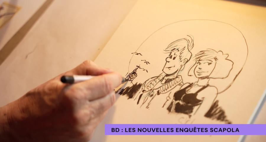 BD : Stibane et Georges Van Linthout relancent "Les enquêtes Scapola"