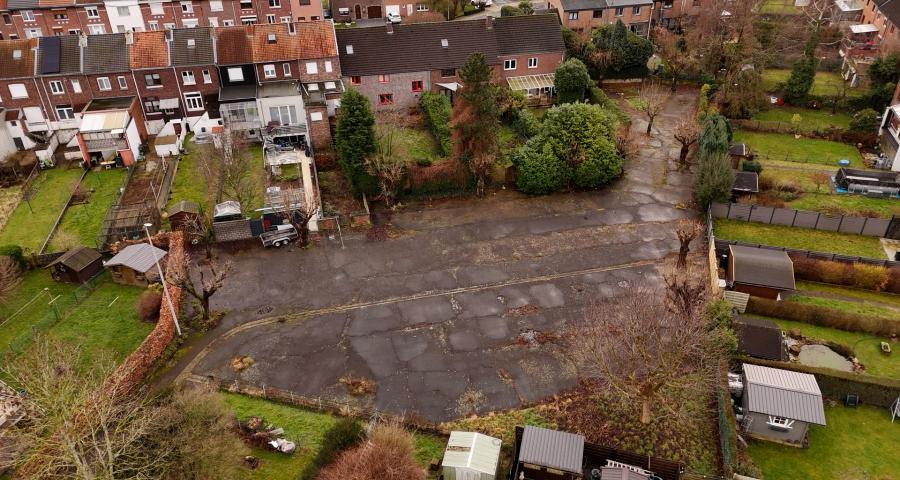 Végétalisation d'un quartier à Ans