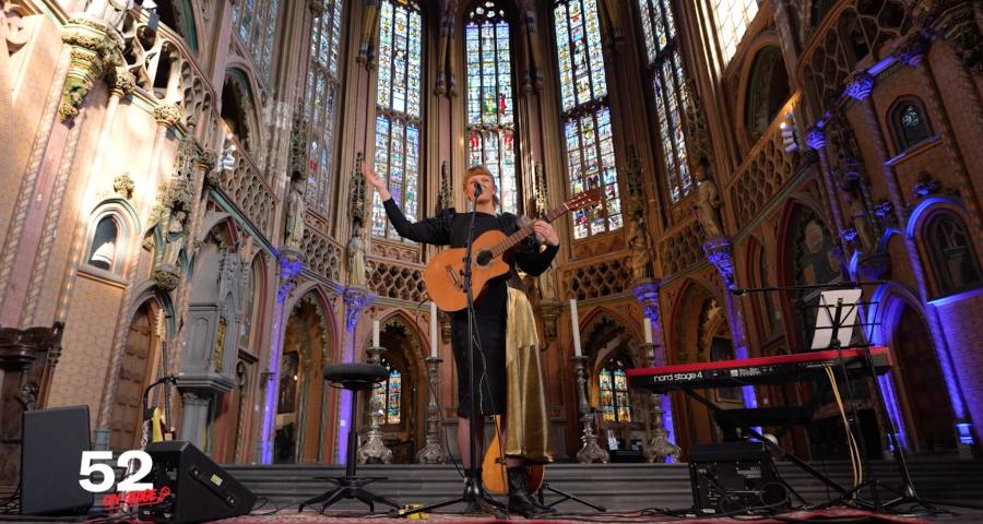 Estelle Bourgeois à l'Église Saint-Jacques