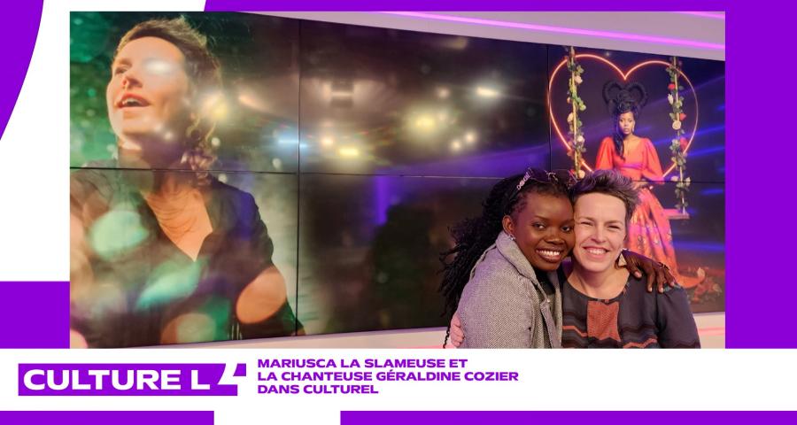 CultureL avec Mariusca la Slameuse et la chanteuse Géraldine Cozier