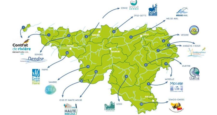 Association historique pour les Contrats de rivière Ourthe, Vesdre et Amblève/Rour