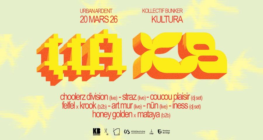 Urban Ardent et Kollectif Bunker pour une soirée entre Hip-Hop et Electro