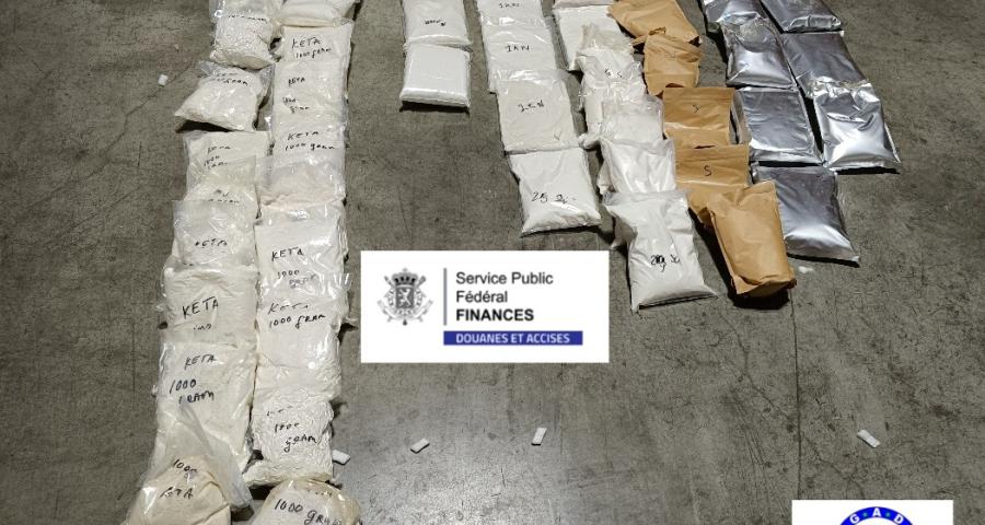 70 kg de kétamine saisis à l'aéroport de Bierset !