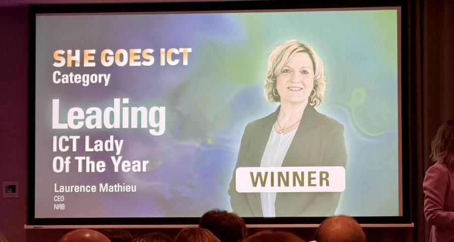 Laurence Mathieu (NRB), Leading ICT Lady of the Year 2026"