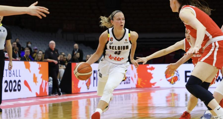 Basket : Julie Allemand, meilleure joueuse (MVP) du tournoi de Wuhan avec le Belgian Cats