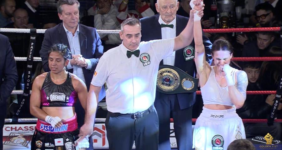 Boxe : une championne du monde couronnée à Herstal !