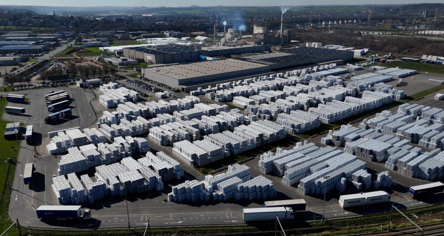 Le plus grand auvent solaire de Wallonie construit à Visé