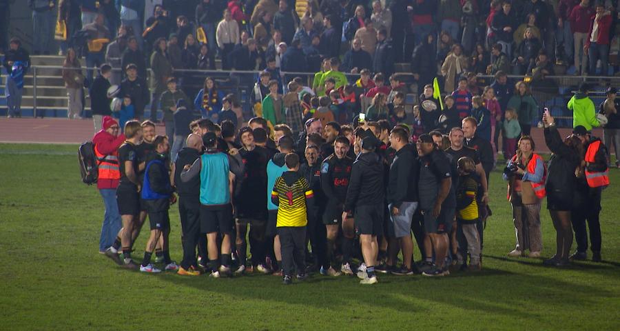 Les Diables Noirs offrent du beau spectacle pour leur retour à Liège