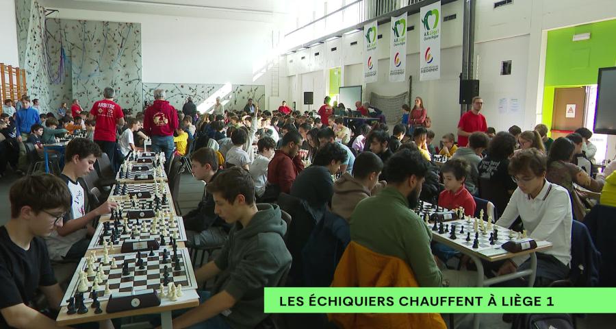 500 jeunes réunis à Liège pour la finale régionale inter-écoles d’échecs