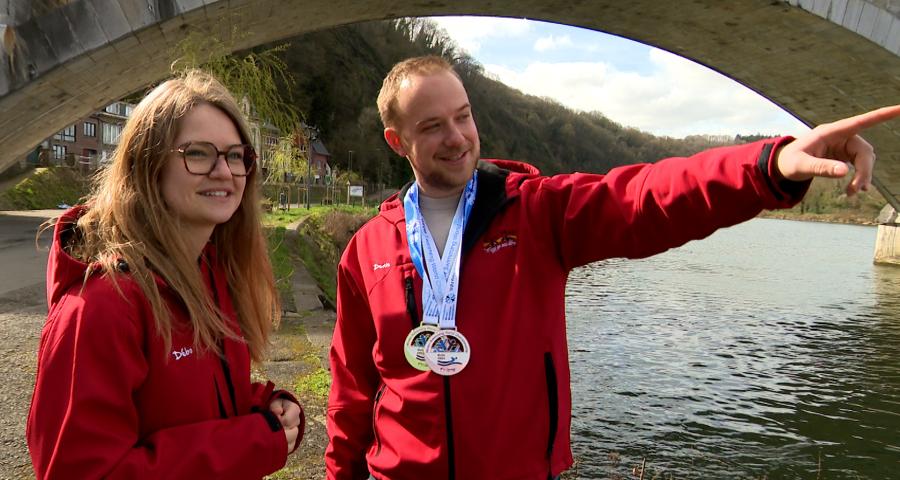 Un Hutois devient champion du monde de natation hivernale