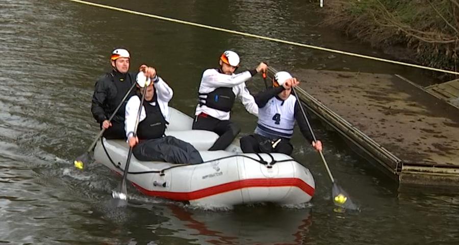 Du rafting à Liège ? Oui, et c’est même un championnat de Belgique